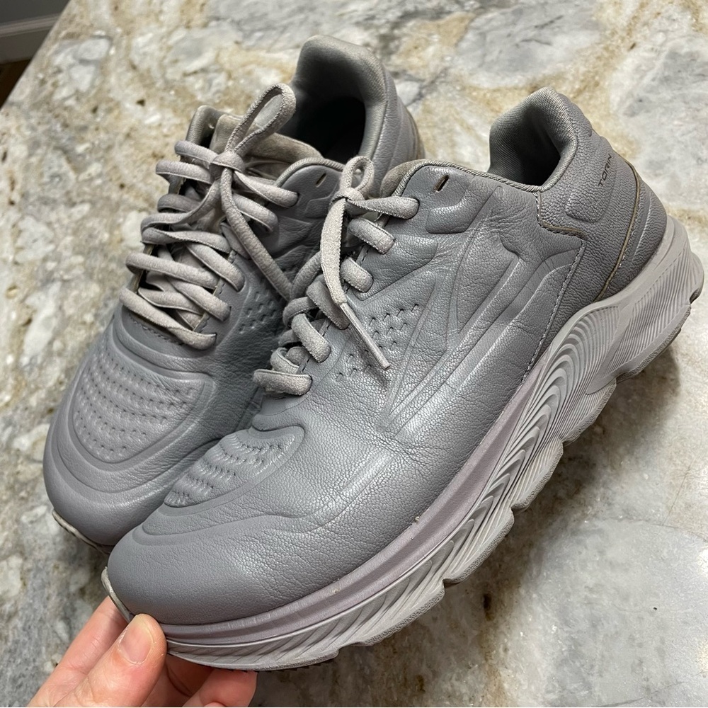 Altra Women's Torin 5 Leather Running Shoes Gray Size 6